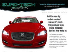 Tablet Screenshot of eurotechmotorwerksinc.com